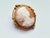 Victorian Antique Victorian Shell Cameo Brooch, Italy, Mid-19th Century For Sale - Image 3 of 6