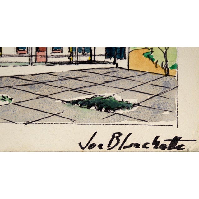 Trout Gulch Road Design Proposal, Aptos Ca - Watercolor on Heavy Cardstock by Jon Blanchette For Sale In Monterey, CA - Image 6 of 7
