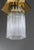 Art Deco Ceiling Lamp in Opal Glass with Glass Sticks, Vienna, Austria, 1920s, in Restored conditions. Designed 1920 to...