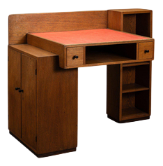 Hague School Desk by P.E.L. Izeren for Genneper Mill