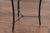 Antique French 1920s Faux-Bois Stone Round Side Table on Custom-Made Iron Base For Sale In Atlanta - Image 6 of 10