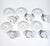 20th Century Coffee Set with Sheaf Pattern from Meissen, Set of 22 For Sale - Image 9 of 12