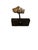 2010s Gilded Architectural Fragment Sculpture on Stand | Classical Acanthus Leaf Decor For Sale - Image 5 of 7