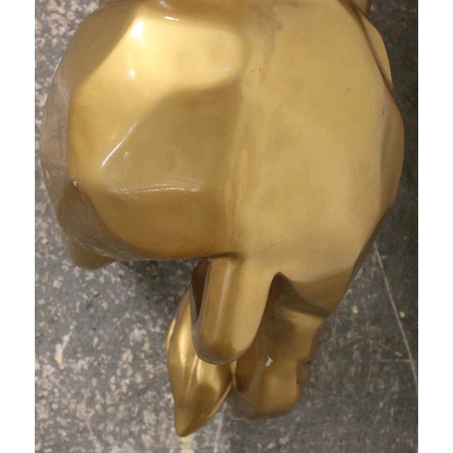 Dj Khalid Gold Lion Sculpture For Sale In New York - Image 6 of 14