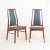 H: 98.5cm w: 48.5cm d: 53cm seat height: 44cm a set of eight danish midcentury dining chairs designed by niels koefoed for...