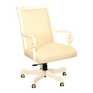 Ethan Allen Painted Executive Office Swivel Desk Chair