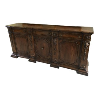 Francesco Molon Italian Renaissance Style Sideboard For Sale