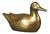 Small Brass Duck Hand Charm For Sale
