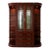 1970s Drexel Heritage Chippendale Mahogany 3-Piece Display Cabinet With Étagères For Sale
