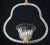 Elegant Art Decò Barovier & Toso Pendant Light Chandelier Murano Glass, 1950s For Sale - Image 4 of 11