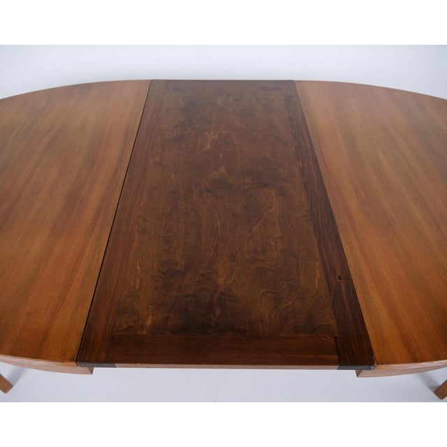 Vintage Danish Oval Dining Table in Rosewood, 1960s For Sale - Image 10 of 16