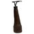 1900s French Industrial Brown Metal Shoe Anvil - Found Object Decor For Sale - Image 15 of 18