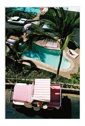 Slim Aarons, "Las Brisas," February 1, 1972 Getty Images Gallery Framed Art Print