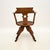 Antique Victorian Gothic Revival Oak Swivel Chair, 1870s For Sale - Image 6 of 11