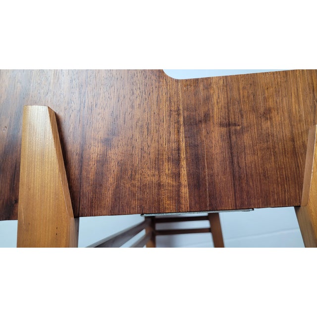 Brown Mid-Century Modern Desk, 1960s For Sale - Image 8 of 11