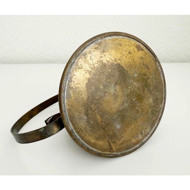 Brass Vintage Brass Watering Can For Sale - Image 8 of 8