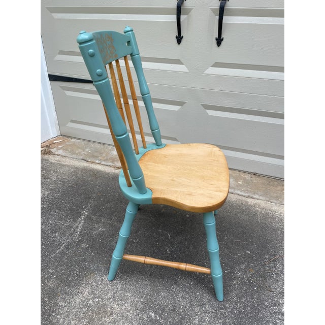 Mid-Century Modern Mid 20th Century Mid-Century, Maple Windsor Chair For Sale - Image 3 of 13