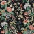 Sample - Schumacher Nymphaea Fabric in Night For Sale