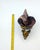 Add a striking touch of vintage Italian-inspired artistry to your décor with this beautiful Murano-style blown glass conch...
