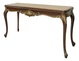 1920s Louis XV Style Gilt Wood Console Table