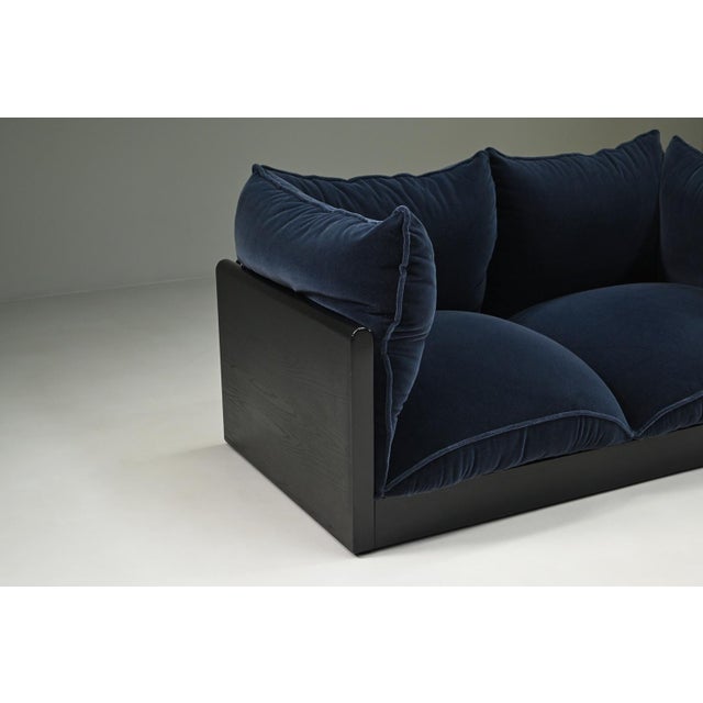 1970s Down 2-Seater Sofa by Carlo Bartoli for Rossi Di Albizzate, Italy, 1970s For Sale - Image 5 of 10
