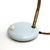 Blue Vintage French Enamelled Tole and Brass Desk Lamp, 1960s For Sale - Image 8 of 9