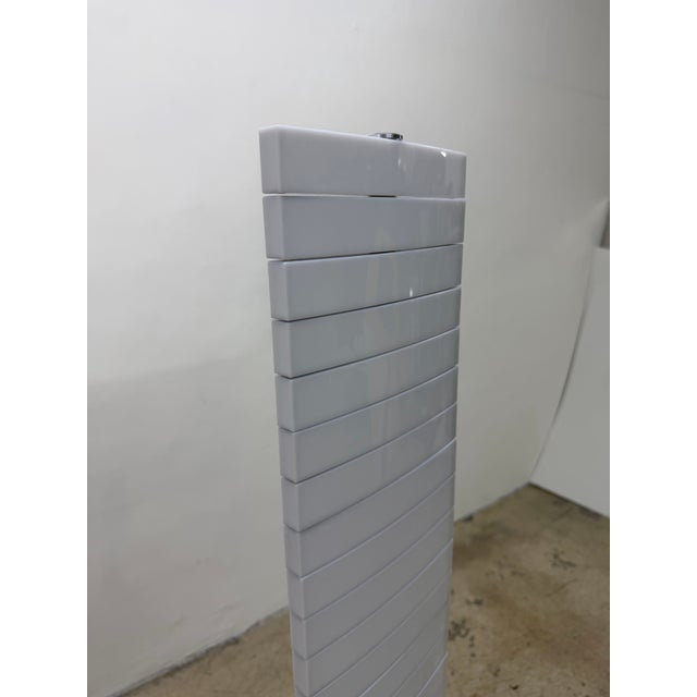 Metal QisDesign Piano White Led Totem Floor Lamp, 2000s For Sale - Image 7 of 12