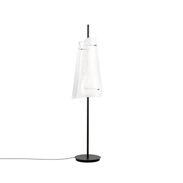 Bent Two Transparent Champagner Floor Lamp by Pulpo For Sale - Image 4 of 14