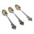 Rolex Bucherer Collector Spoons - Lugano (Set of 3) For Sale