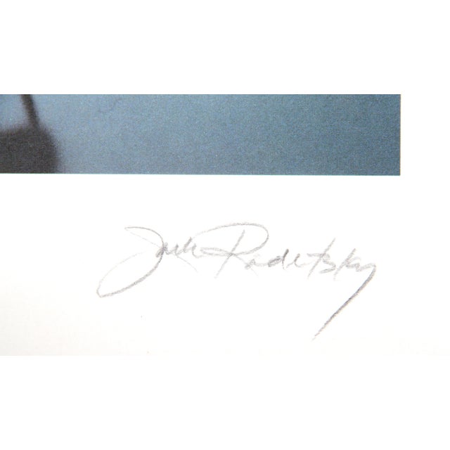 A lithograph by artist Jack Radetsky, American (1948 - ), Venetian Reflection, circa 1980. This lithograph is signed and...