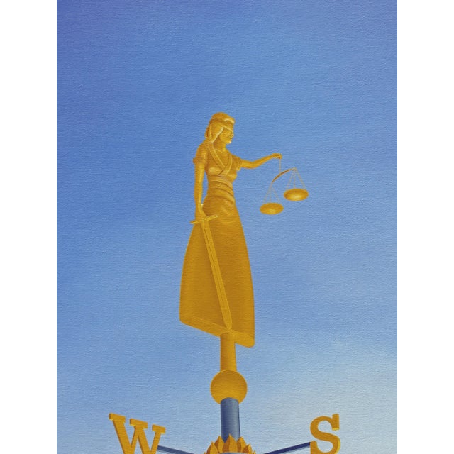 1989 "Landmark" Bruce Richards Realist Still Life Oil on Canvas