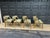 Traditional Set of 4 Custom Restoration Hardware Swedish Demi-Lune Chairs For Sale - Image 3 of 14