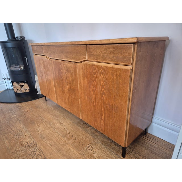 Scandinavian Danish Modern Sm303b Sideboard in Beech from Skovby For Sale - Image 4 of 15