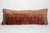 Red Antique Kurdish Lumbar Rug Pillow - 16'' X 43'' For Sale - Image 8 of 12