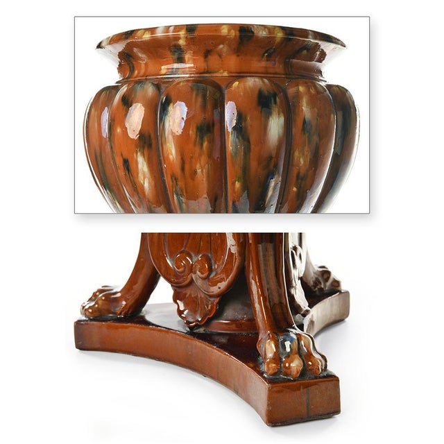 Column Massier and Cover Pot For Sale - Image 3 of 8