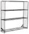 Mid-Century Modern Dutch Metal Minimalist Black Bookshelve, 1960s For Sale