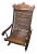 Late 19th Century Victorian Slat Wood Rocking Chair For Sale