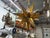 Metal Late 20th Century Monumental Star Shaped Chandelier For Sale - Image 7 of 8