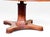 Vintage Weiman Campaign Style Walnut and Cherry Mechanical Convertible Hi Low Coffee Dining Table For Sale - Image 13 of 16
