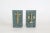1960s Vintage Pair of Quartzite Bookends With Brass Accents For Sale - Image 5 of 5