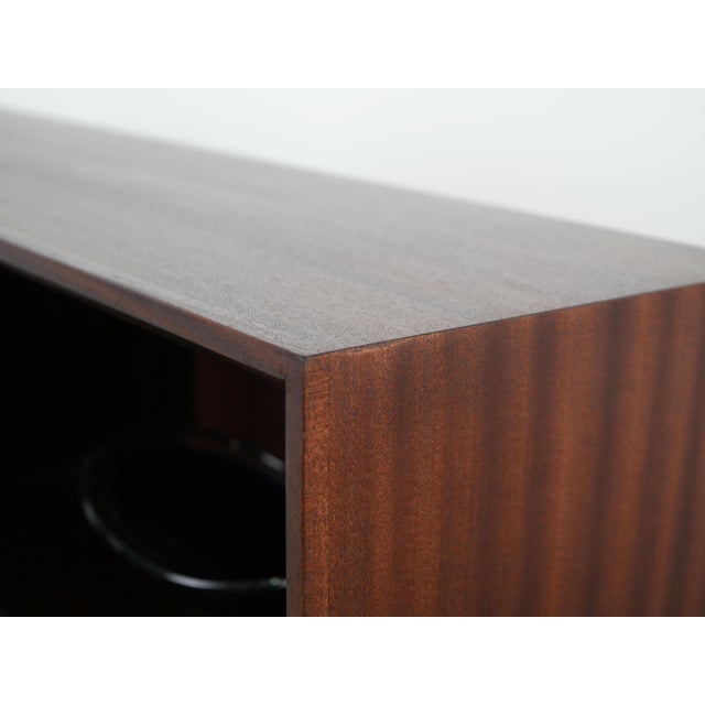 Brown Danish Mahogany Bookcase, 1970s For Sale - Image 8 of 13