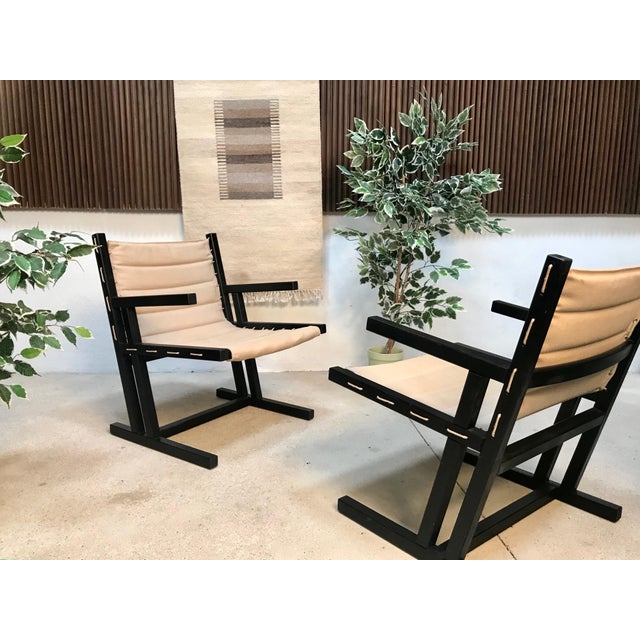 Rope Skid-Base Armchairs from Casala, Set of 2 For Sale - Image 6 of 18