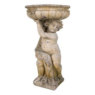Garden Fountain Basin, 1920s For Sale