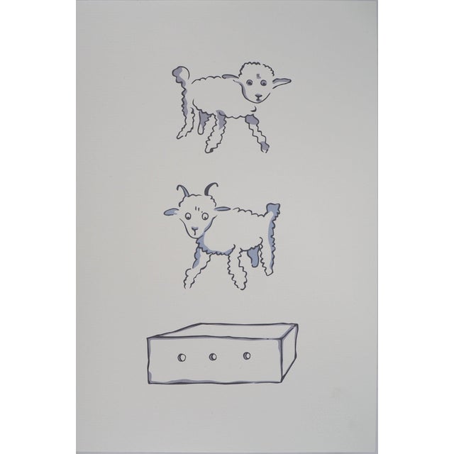 Antoine De Saint-Exupery, Le Petit Prince et les moutons, Lithograph For Sale