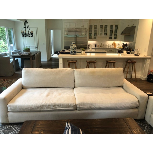 Restoration Hardware Maxwell Upholstered Sofa Chairish