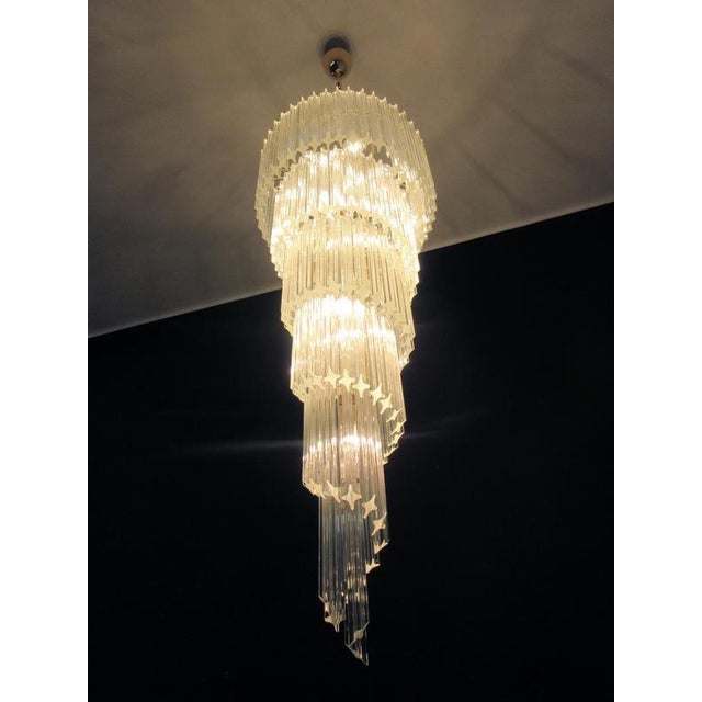 Vintage Murano Chandeliers, 1990s, Set of 2 For Sale - Image 11 of 15