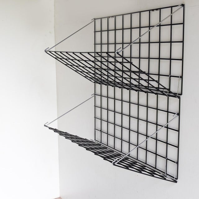 1970s Modular Black Portarobe System by Piero Polato for Robots Milano For Sale - Image 5 of 8