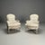 Louis XV Style, Bergère Chairs, Grey Painted Wood, Fabric, France, 1890 For Sale In New York - Image 6 of 18