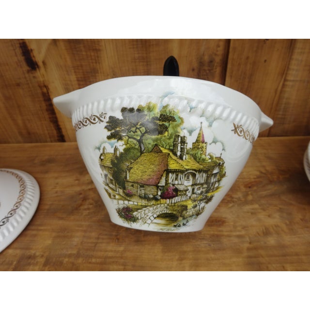 Earthenware Tureen from Keller and Guérin, 1890s For Sale - Image 4 of 10
