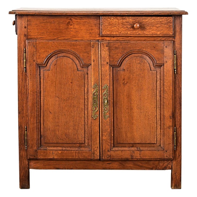 French 19th Century Petite Oak Buffet For Sale - Image 9 of 9